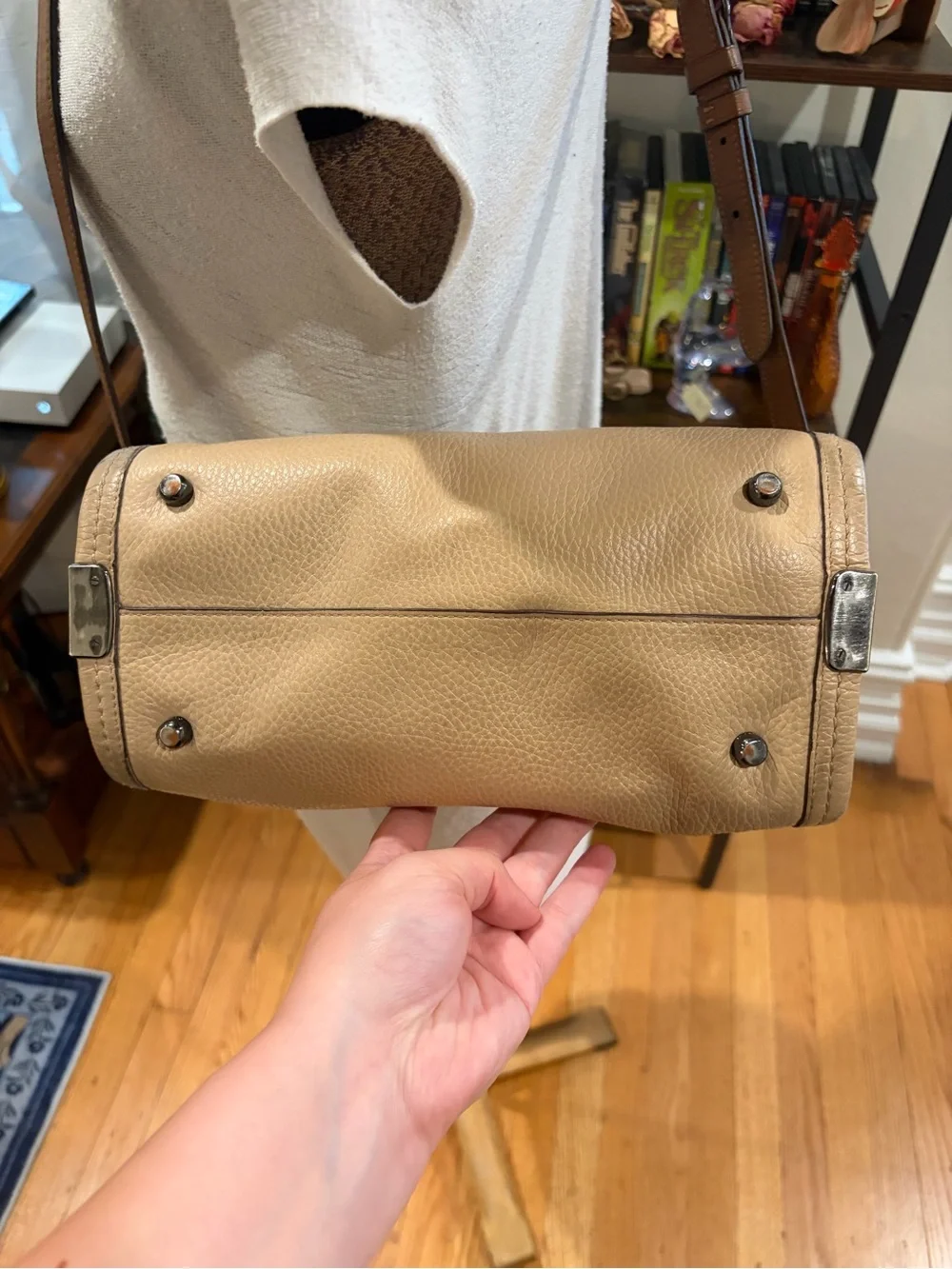 Tan Coach Swagger 27 - 34417